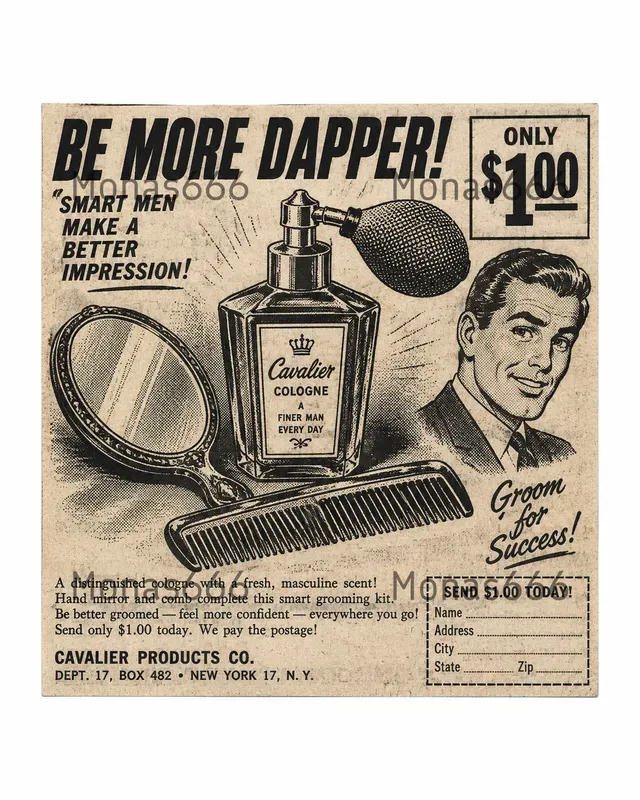 Vintage Comic Mailorder Ad Panels