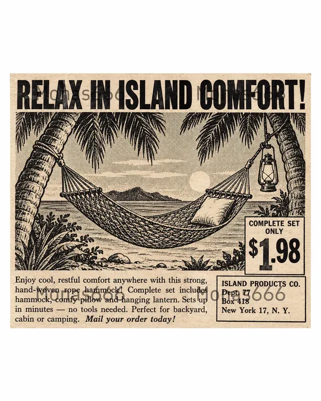 Vintage Comic Mailorder Ad Panels