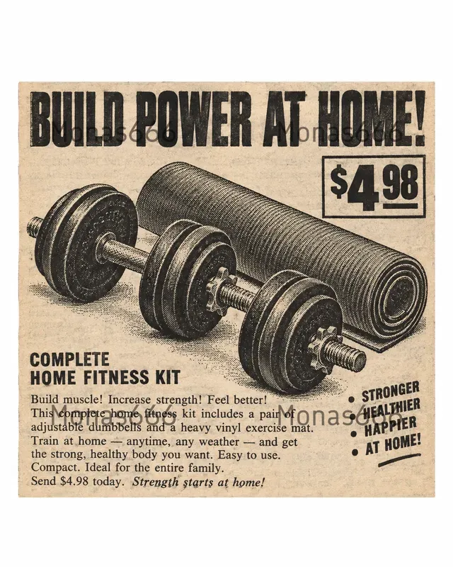 Vintage Comic Mailorder Ad Panels