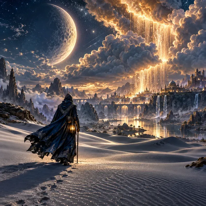 Celestial Dreamscapes Luminous Fantasies