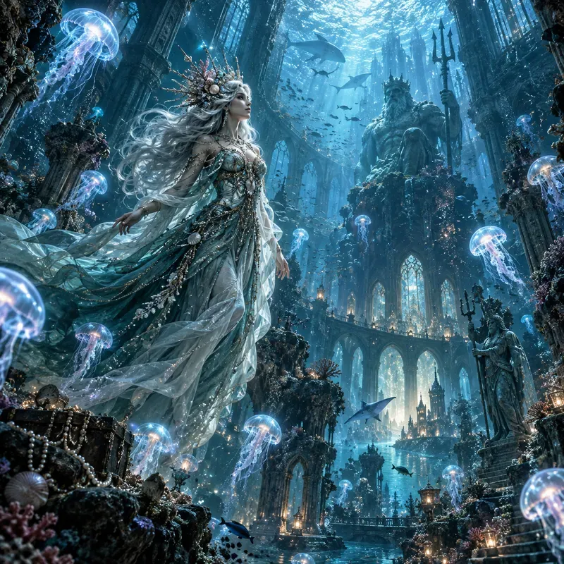 Celestial Dreamscapes Luminous Fantasies