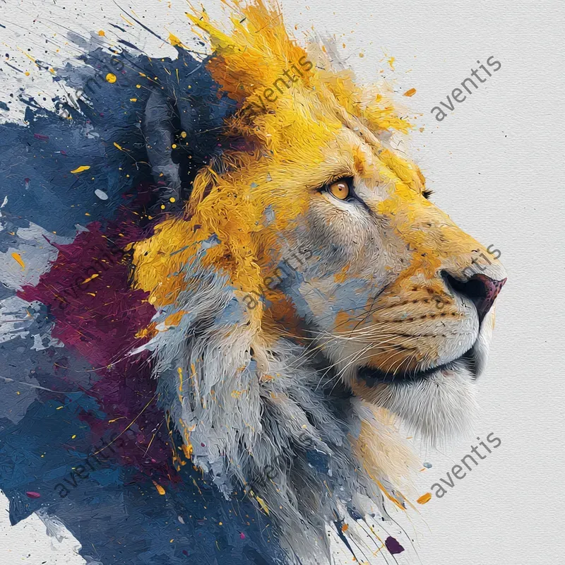 Vivid Abstract Animal Portraits With Pop