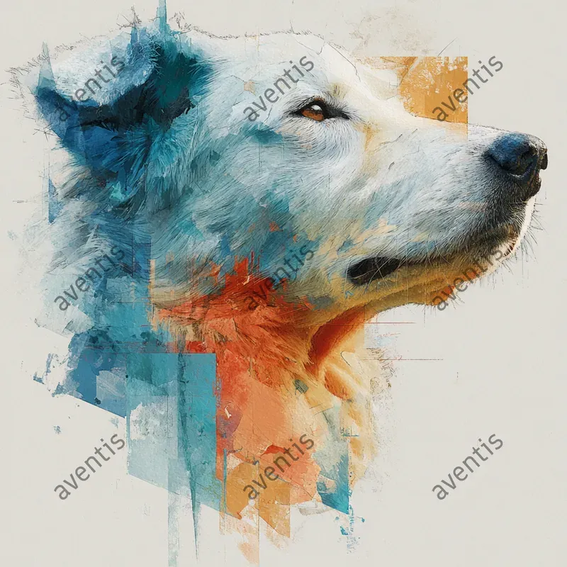 Vivid Abstract Animal Portraits With Pop