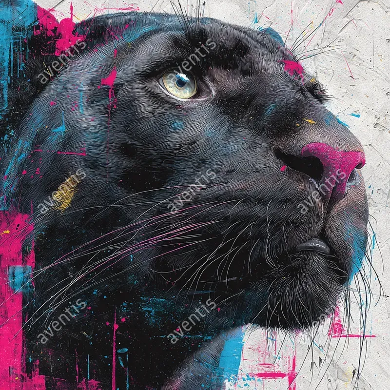 Vivid Abstract Animal Portraits With Pop