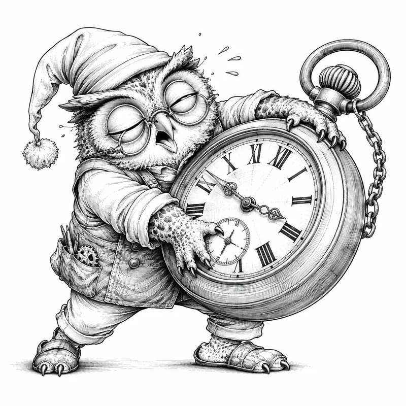 Vintage Cartoon Character Sketches