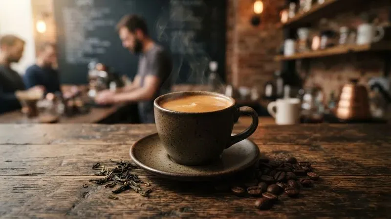 Gourmet Coffee Tea Photography