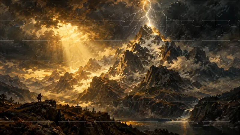 Sublime Dramatic Mountain Storms