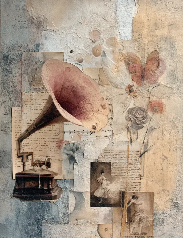 Surreal Romantic Analog Collages