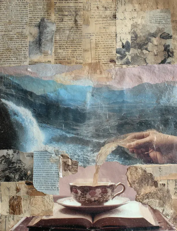 Surreal Romantic Analog Collages