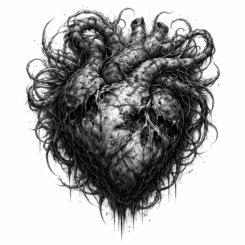 Horror Tattoo Illustrations