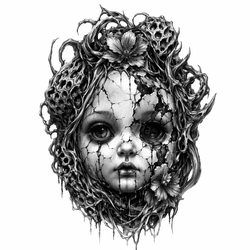 Horror Tattoo Illustrations
