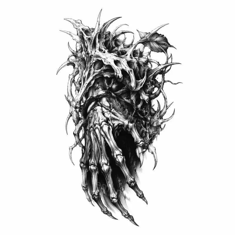 Horror Tattoo Illustrations