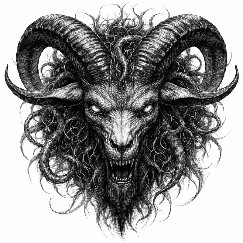 Horror Tattoo Illustrations