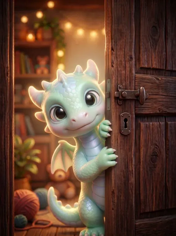 Storybook 3D Peeking Animals