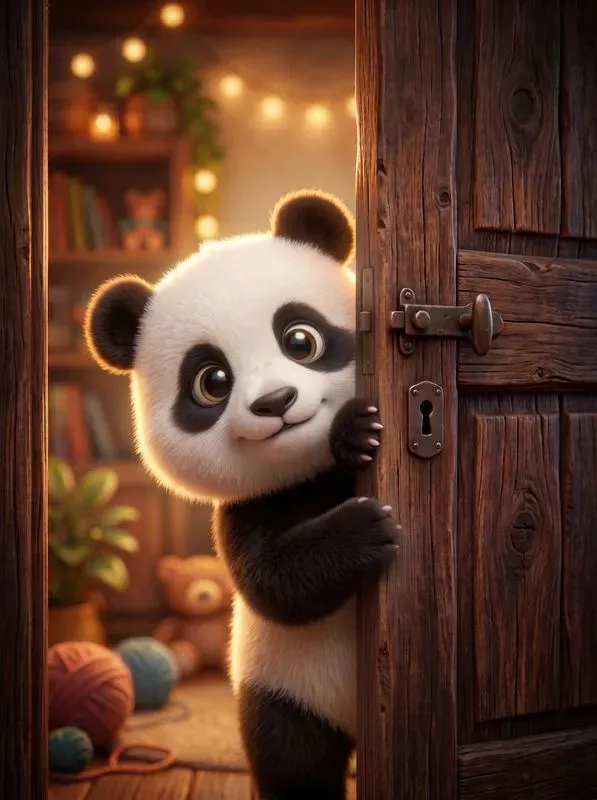 Storybook 3D Peeking Animals