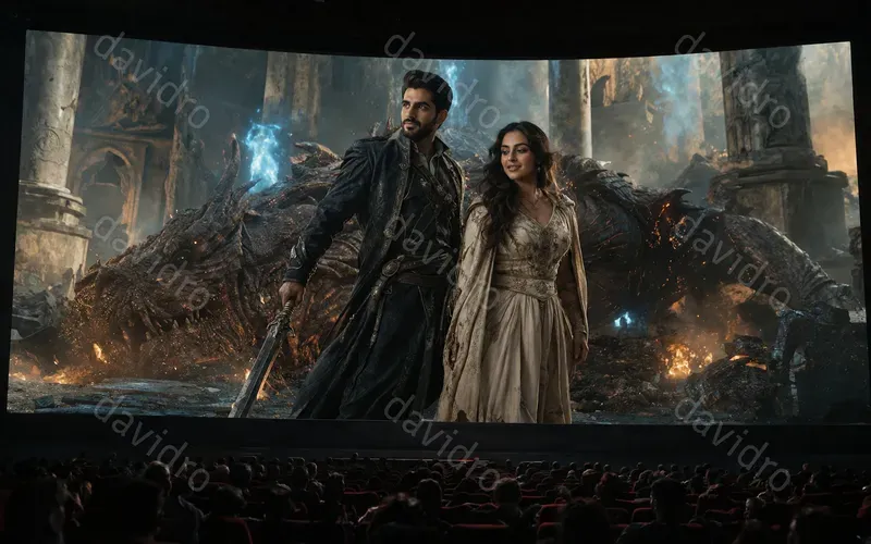 Cinematic Movie Theater Scenes