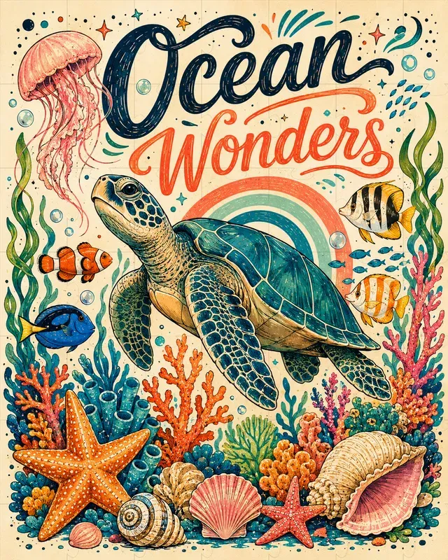 Colorful Editorial Poster Bundles
