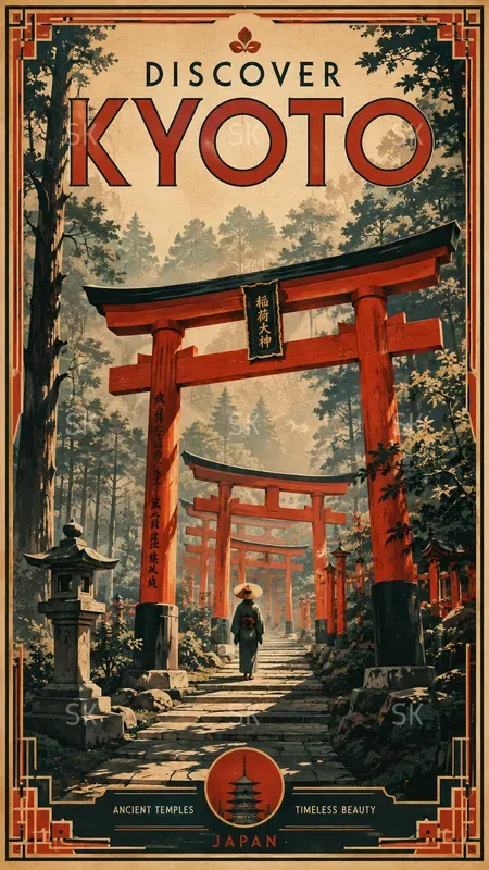 Cinematic Vintage Travel Posters