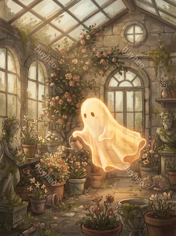 Whimsical Storybook Glow Art