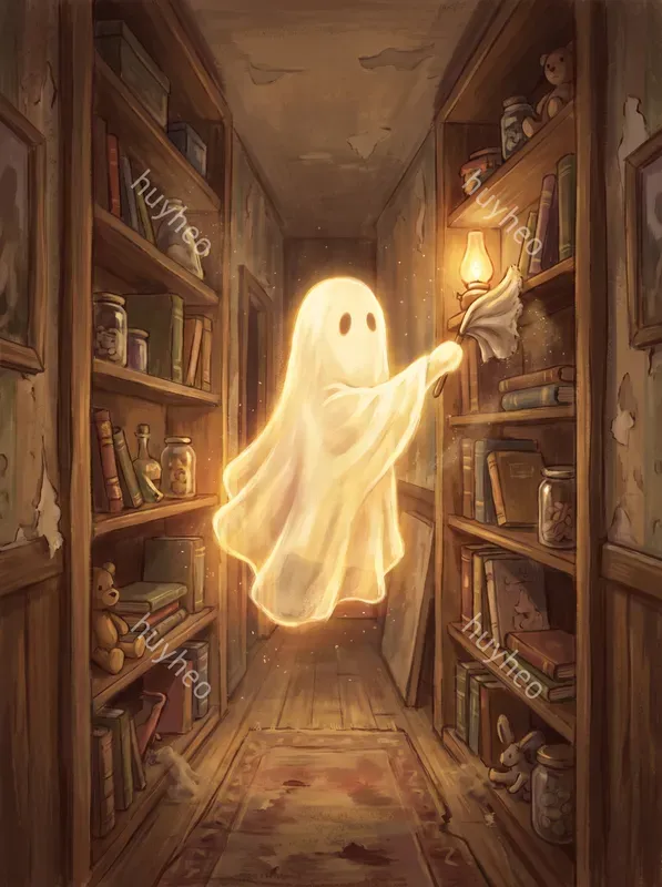 Whimsical Storybook Glow Art