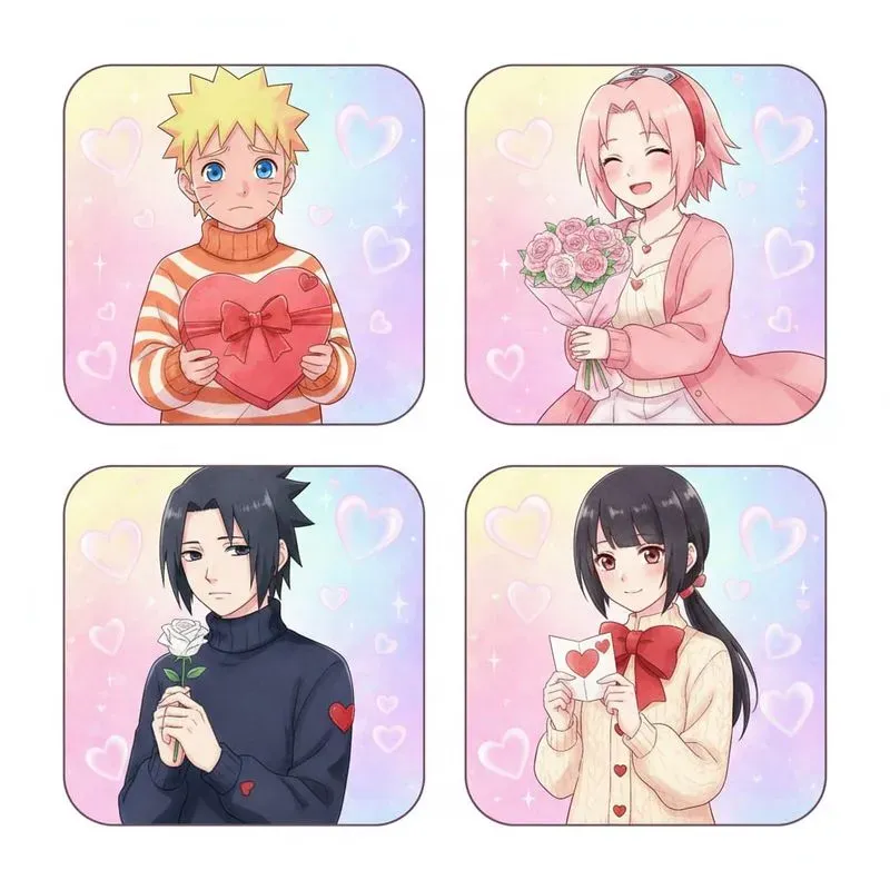 Valentine 4panel Character Art Packs