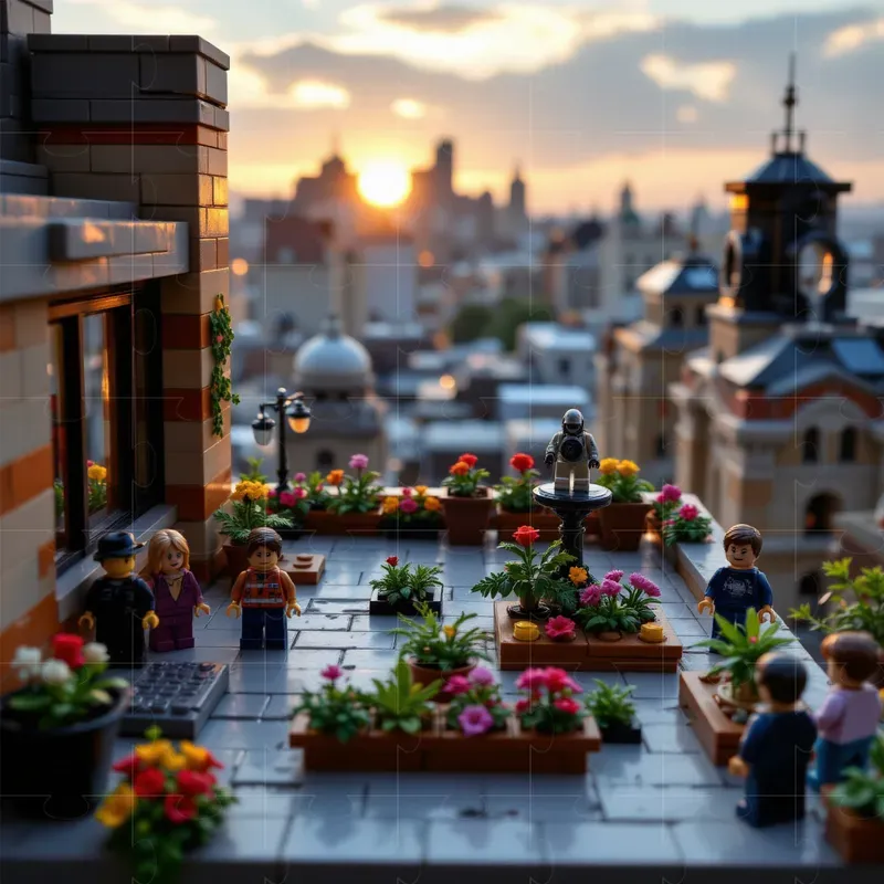 Cinematic Lego City World 7 Urban Scenes