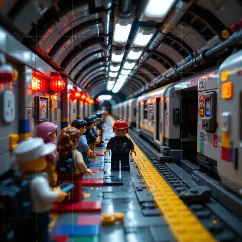 Cinematic Lego City World 7 Urban Scenes