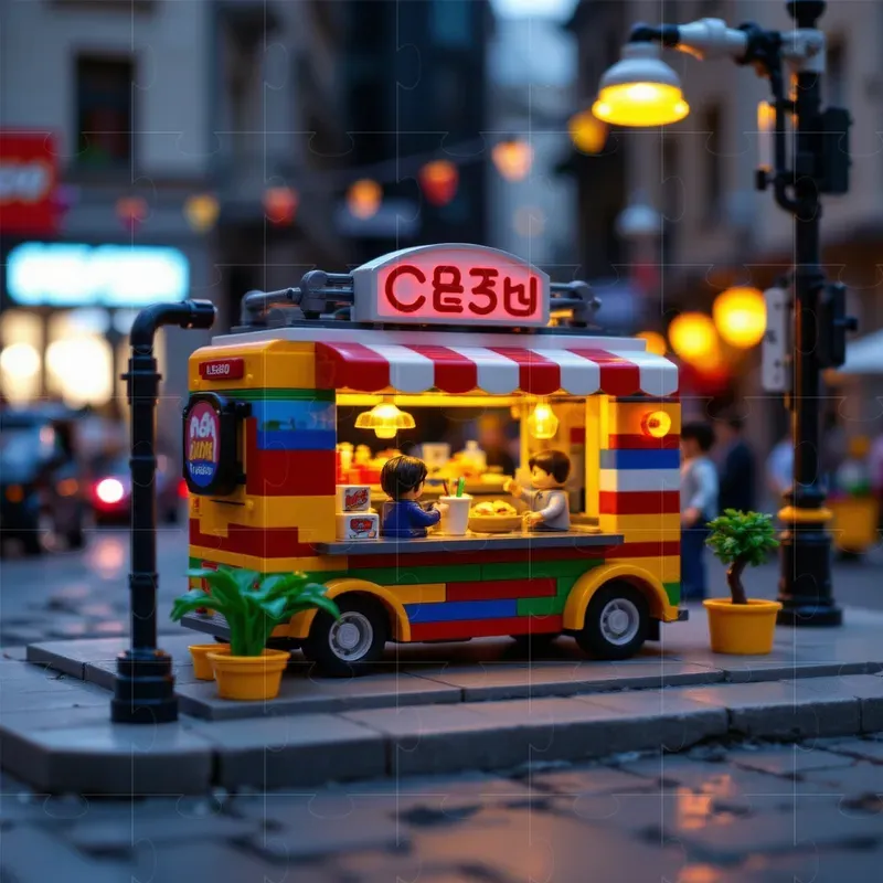 Cinematic Lego City World 7 Urban Scenes