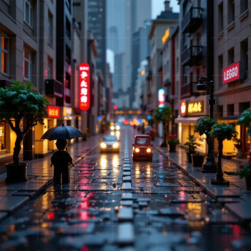 Cinematic Lego City World 7 Urban Scenes