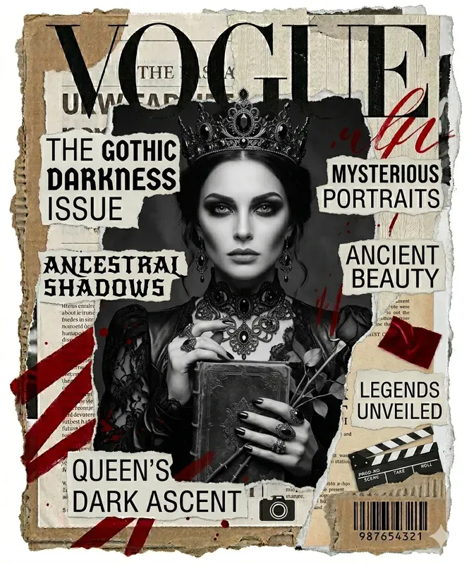 Torn Paper Vogue Editorial Packs