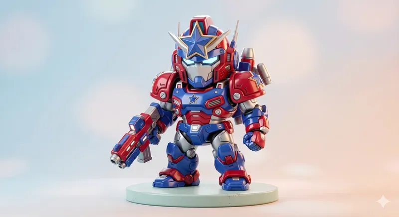 3D Designer Vinyl Art Toys