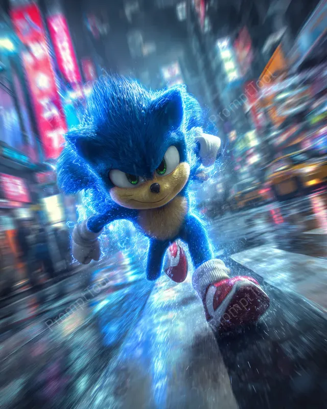 Highspeed Motion Blur Character Mascots