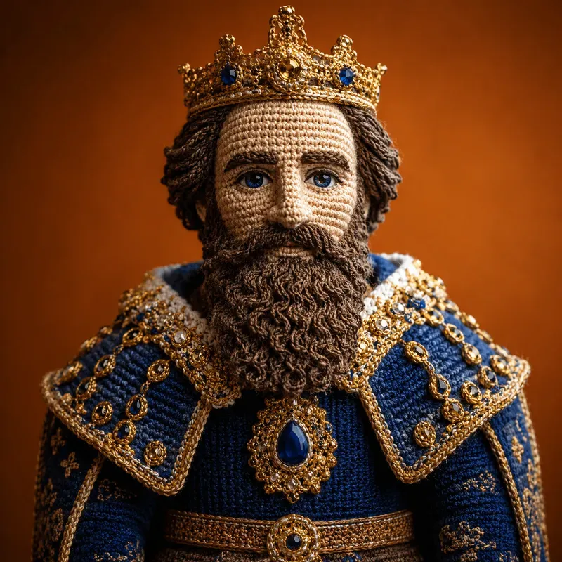 Crochet Men Portrait Collections