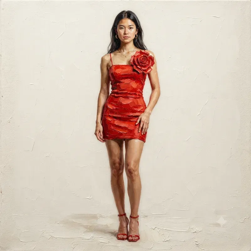 Fashion Models Oil Painting Collections