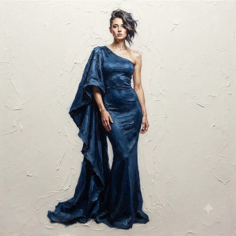 Fashion Models Oil Painting Collections