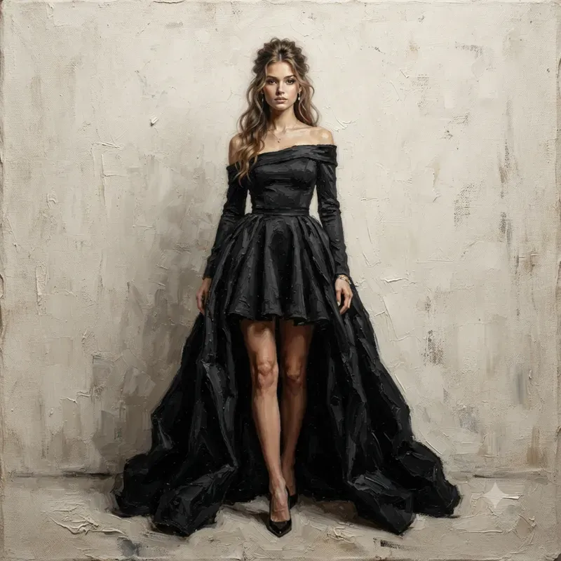 Fashion Models Oil Painting Collections