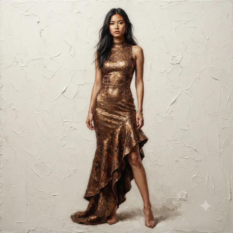 Fashion Models Oil Painting Collections
