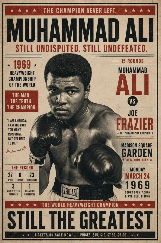 What If Sports History Poster Generator