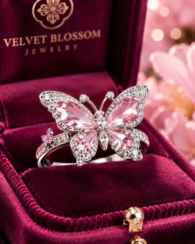 Luxury Designer Platinum Silver Rings