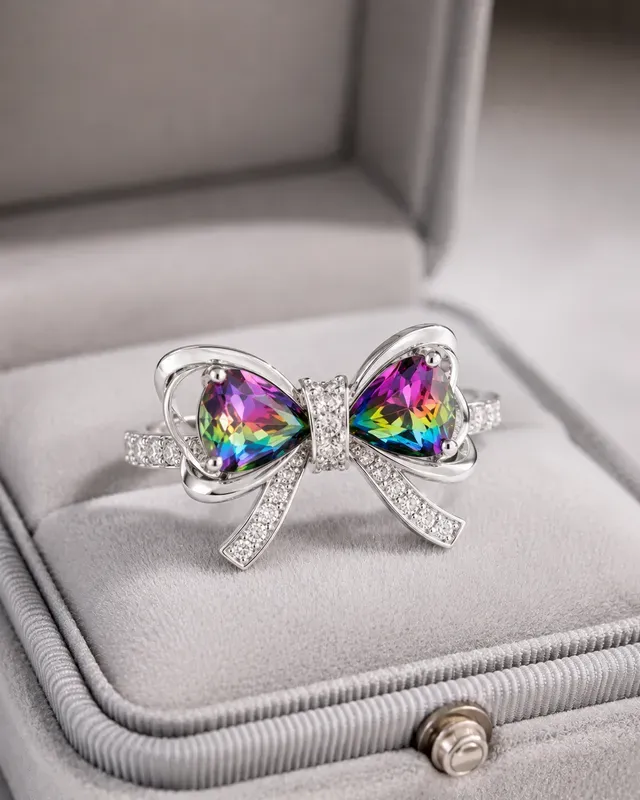 Luxury Designer Platinum Silver Rings