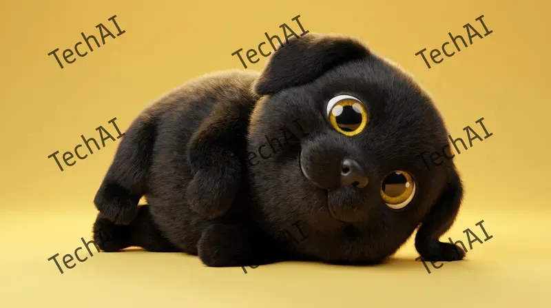 3D Fluffy Whimsical Character Style