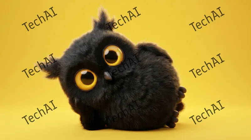 3D Fluffy Whimsical Character Style