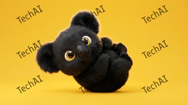3D Fluffy Whimsical Character Style