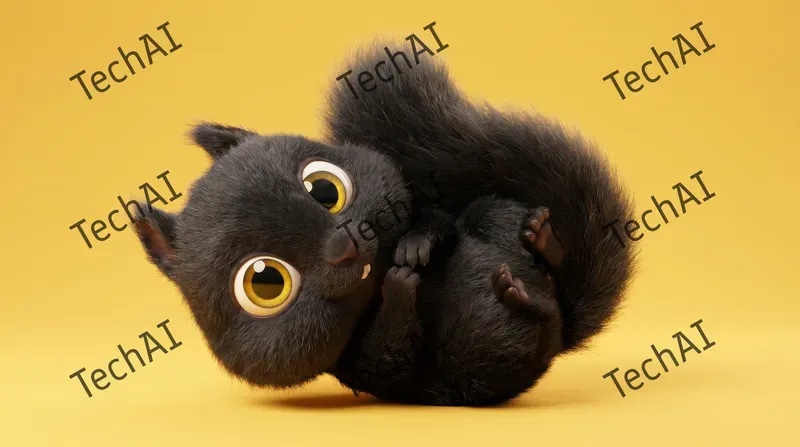 3D Fluffy Whimsical Character Style