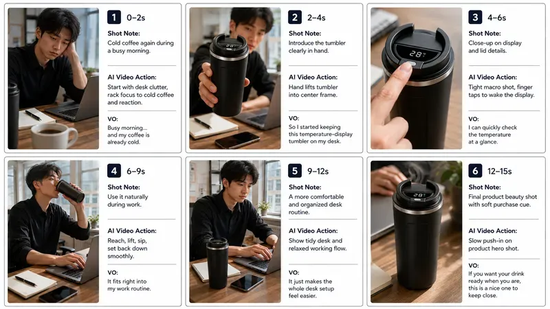 Viral Product Video Storyboards