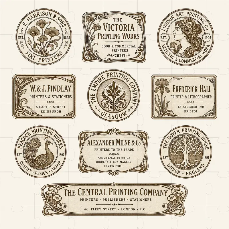 Vintage Commercial Marking Engines