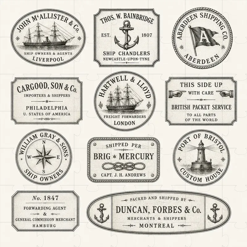 Vintage Commercial Marking Engines