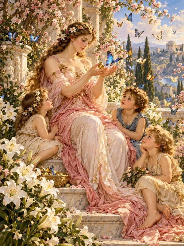 French Academic Oil Masterpieces