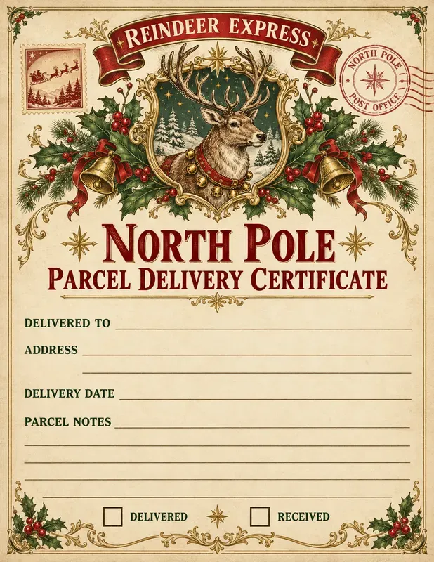 Reindeer Delivery Christmas Kits