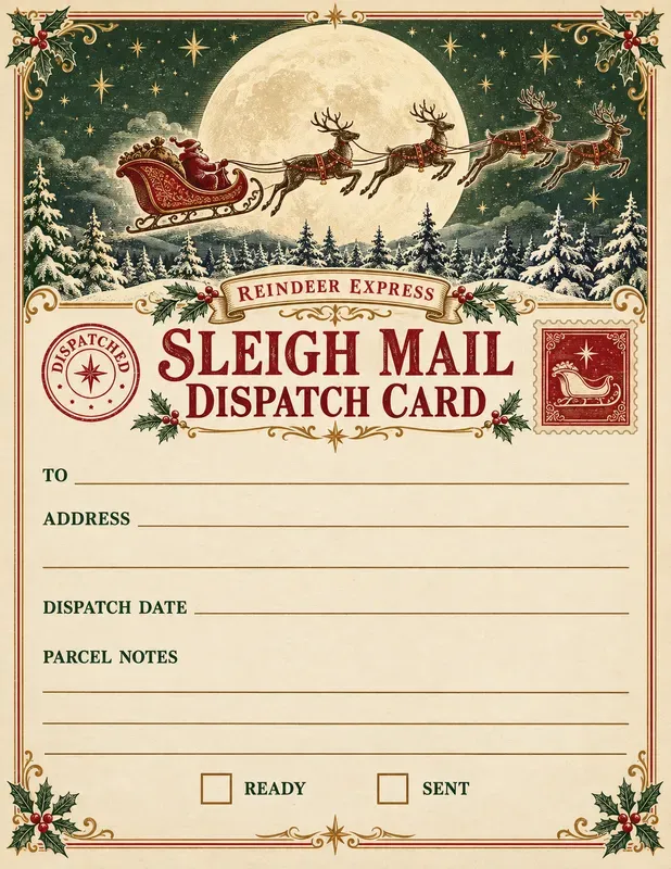 Reindeer Delivery Christmas Kits